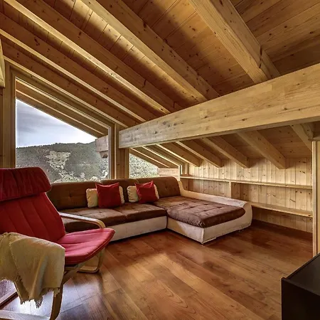 Snowfall - Jacuzzi - Views Chalet La Tzoumaz