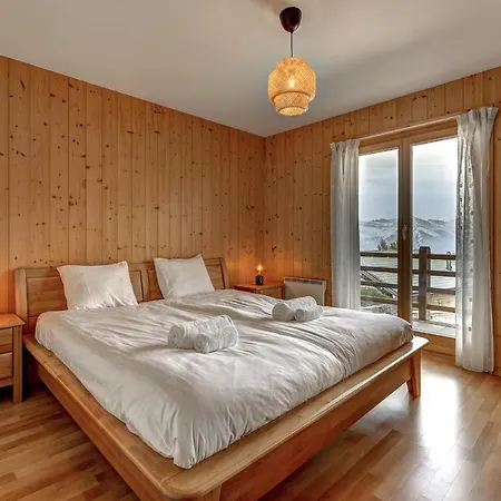 Alpesi faház Snowfall - Jacuzzi - Views La Tzoumaz